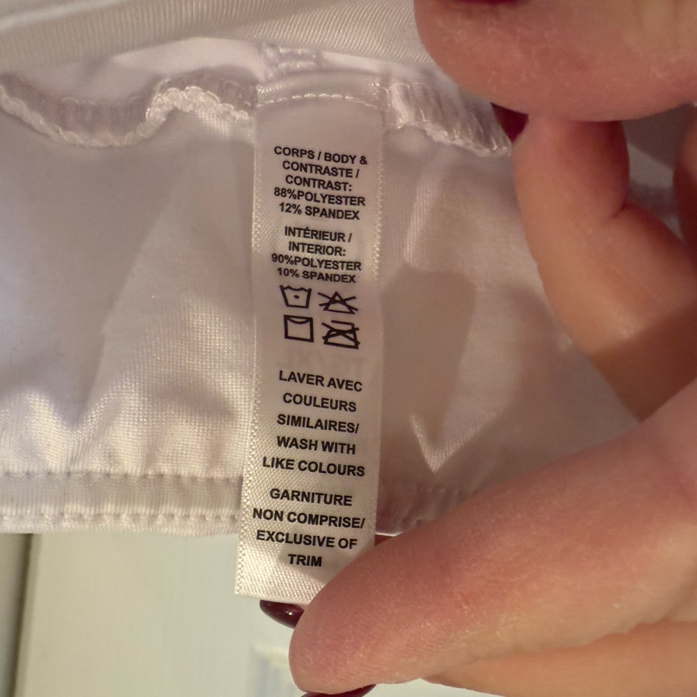 Tee Time- Tennis ๐พ Skort w/pleated back, White, XL EUC - Picture 5 of 5
